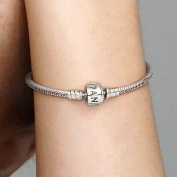 Pandora Moments Snake Chain Bracelet For Charms Women's Modern - Picture 3 of 4